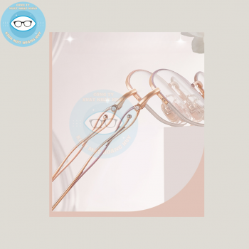 Gọng kính kim loại mã 6174